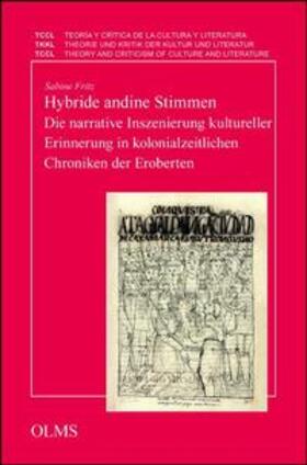Fritz | Hybride andine Stimmen | Buch | 978-3-487-13573-1 | sack.de
