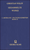 Wolff |  Christian Wolff. Gesammelte Werke | Buch |  Sack Fachmedien