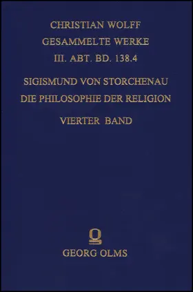 Storchenau |  Die Philosophie der Religion | Buch |  Sack Fachmedien