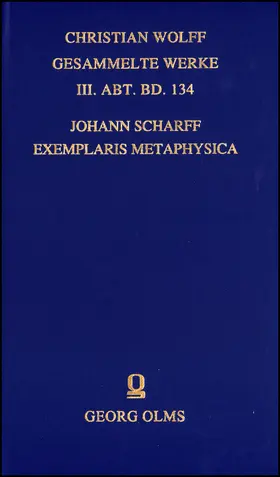Scharff |  Exemplaris Metaphysica | Buch |  Sack Fachmedien