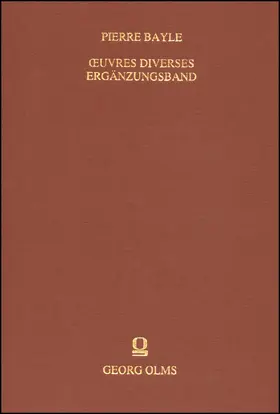 Maimbourg / Scheib |  Bayle, Œuvres Diverses: Histoire du Calvinisme | Buch |  Sack Fachmedien