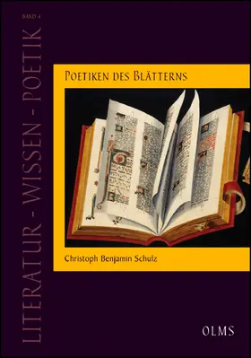 Schulz |  Poetiken des Blätterns | Buch |  Sack Fachmedien