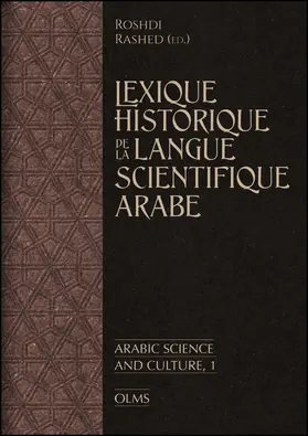 Rashed |  Lexique historique de la langue scientifique arabe | Buch |  Sack Fachmedien