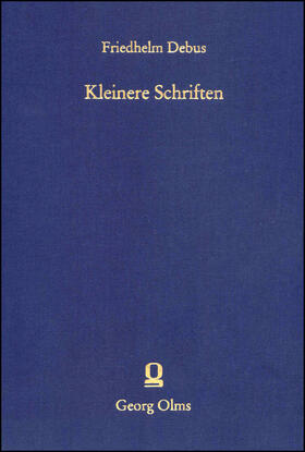 Debus | Kleinere Schriften, Bd. 5 | Buch | 978-3-487-15530-2 | sack.de