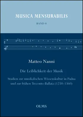 Nanni |  Die Leiblichkeit der Musik | Buch |  Sack Fachmedien
