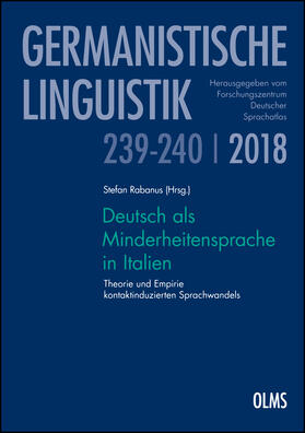 Rabanus | Deutsch als Minderheitensprache in Italien | Buch | sack.de