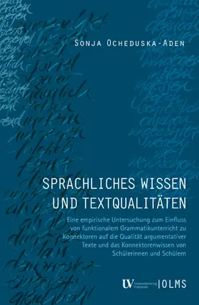 Ocheduska-Aden |  Sprachliches Wissen und Textqualitäten | Buch |  Sack Fachmedien