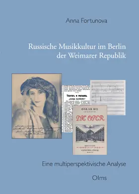 Fortunova |  Russische Kultur im Berlin der Weimarer Republik | Buch |  Sack Fachmedien