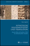 Agnetta |  Ästhetische Polysemiotizität und Translation | Buch |  Sack Fachmedien