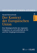 Kleinschmidt |  Der Kontext der Europäischen Union | Buch |  Sack Fachmedien