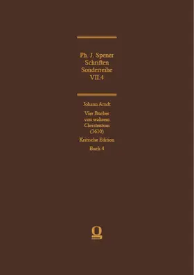 Steiger / Spener / Arndt |  Philipp Jakob Spener: Schriften | Buch |  Sack Fachmedien
