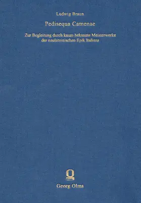 Braun |  Pedisequa Camenae | Buch |  Sack Fachmedien