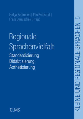 Andresen / Fredsted / Januschek | Regionale Sprachenvielfalt | Buch | 978-3-487-15967-6 | sack.de