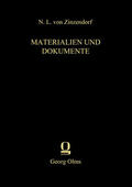 Zinzendorf / Zimmerling |  Materialien und Dokumente | Buch |  Sack Fachmedien