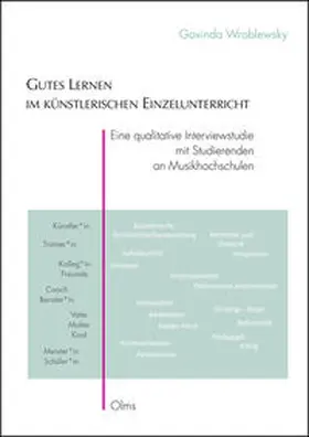 Wroblewsky |  Gutes Lernen im künstlerischen Einzelunterricht | Buch |  Sack Fachmedien
