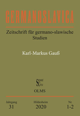 Ulbrecht | Germanoslavica. Zeitschrift für germano-slawische Studien | Buch | sack.de
