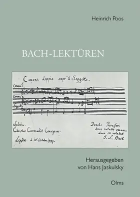 Poos / Jaskulsky |  Bach-Lektüren | Buch |  Sack Fachmedien