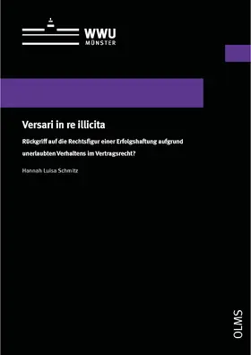 Schmitz |  Versari in re illicita | Buch |  Sack Fachmedien