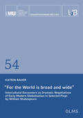 Bauer |  Bauer, K: "For the World is Broad and Wide" | Buch |  Sack Fachmedien