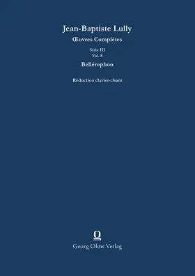 Schneider / Lully / Krieger |  Bellérophon. Tragédie | Buch |  Sack Fachmedien