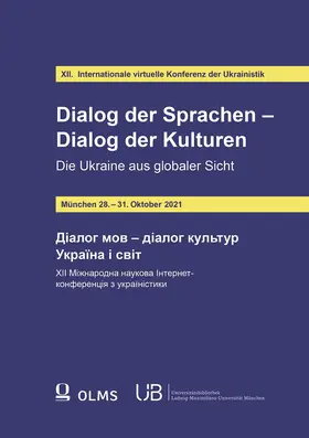 Novikova / Schweier |  XII. Internationale virtuelle Konferenz der Ukrainistik | Buch |  Sack Fachmedien