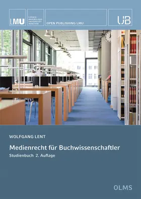 Lent |  Medienrecht für Buchwissenschaftler | Buch |  Sack Fachmedien
