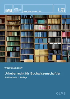 Lent |  Urheberrecht für Buchwissenschaftler | Buch |  Sack Fachmedien