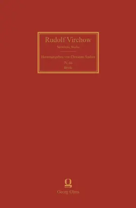 Andree / Bastian / Vaughan-Stevens |  Rudolf Virchow: Sämtliche Werke | Buch |  Sack Fachmedien