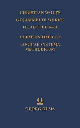 Timpler |  Logicae systema methodicum | Buch |  Sack Fachmedien