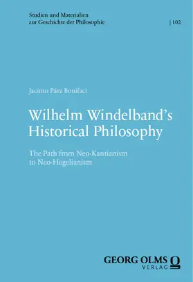 Páez Bonifaci |  Wilhelm Windelband's Historical Philosophy | Buch |  Sack Fachmedien