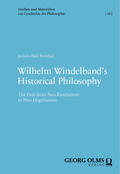 Páez Bonifaci |  Wilhelm Windelband's Historical Philosophy | Buch |  Sack Fachmedien