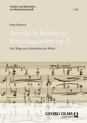 Petersen |  Arnold Schönbergs Streichquartett op. 7 | Buch |  Sack Fachmedien