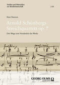 Petersen |  Arnold Schönbergs Streichquartett op. 7 | Buch |  Sack Fachmedien