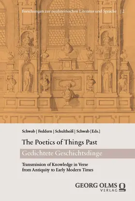 Schwab / Feddern / Schultheiß |  The Poetics of Things Past / Gedichtete Geschichtsdinge | Buch |  Sack Fachmedien