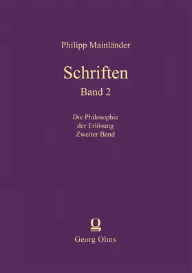 Mainländer |  Schriften | Buch |  Sack Fachmedien