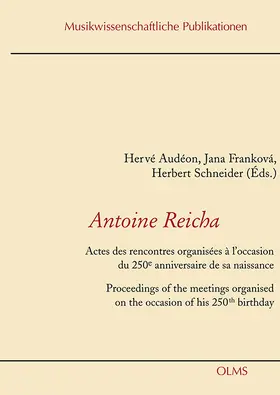 Audéon / Frankova / Schneider | Antoine Reicha | E-Book | sack.de
