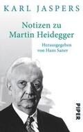 Jaspers / Saner |  Notizen zu Martin Heidegger | Buch |  Sack Fachmedien