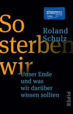 Schulz |  So sterben wir | Buch |  Sack Fachmedien