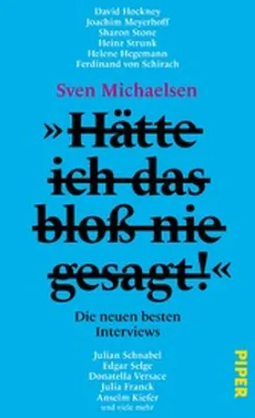 Michaelsen |  »Hätte ich das bloß nie gesagt!« | eBook | Sack Fachmedien