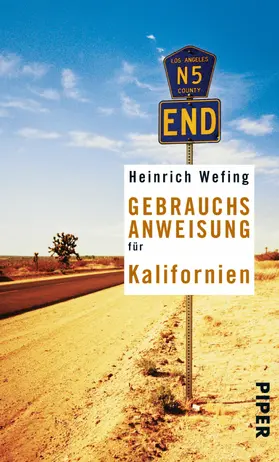 Wefing |  Gebrauchsanweisung für Kalifornien | eBook | Sack Fachmedien