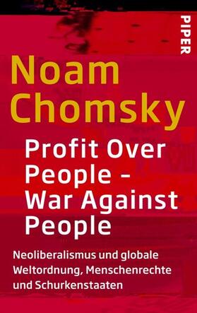 Chomsky | Profit Over People – War Against People | E-Book | sack.de