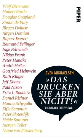 Michaelsen |  »Das drucken Sie aber nicht!« | eBook | Sack Fachmedien