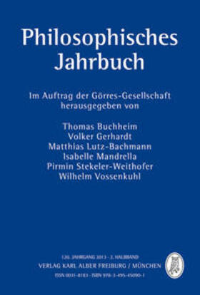 Buchheim / Gerhardt / Lutz-Bachmann |  Philosophsiches Jahrbuch Bd. 122 | Buch |  Sack Fachmedien