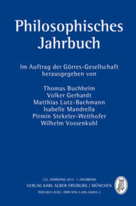Buchheim |  Philosophisches Jahrbuch | Buch |  Sack Fachmedien
