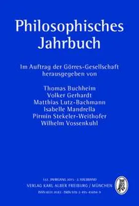 Buchheim / Gerhardt / Lutz-Bachmann |  Philosophisches Jahrbuch | Buch |  Sack Fachmedien