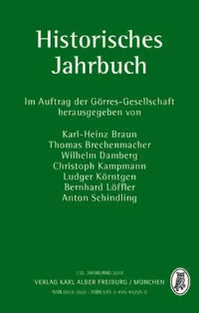 Braun / Brechenmacher / Damberg | Historisches Jahrbuch | Buch | 978-3-495-45295-0 | sack.de