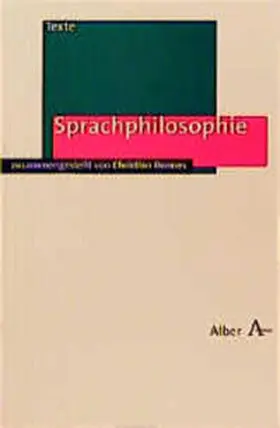 Bermes |  Sprachphilosophie | Buch |  Sack Fachmedien