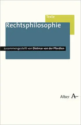 Pfordten |  Rechtsphilosophie | Buch |  Sack Fachmedien