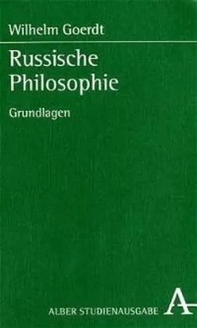 Goerdt |  Russische Philosophie | Buch |  Sack Fachmedien