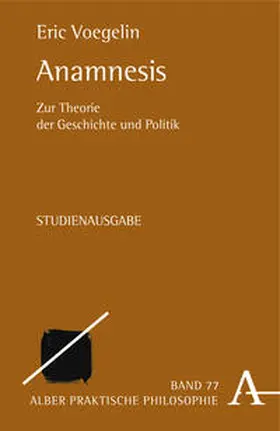 Voegelin / Bien |  Anamnesis | Buch |  Sack Fachmedien